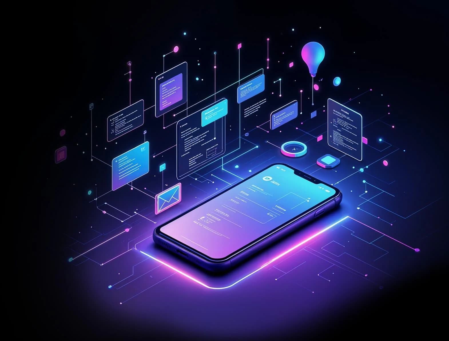 Mobile application interface and connected services